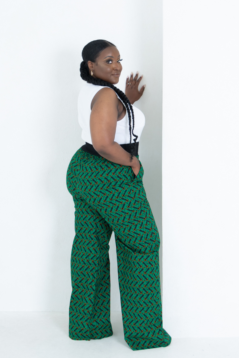 African Print Unisex Trousers | Be Rave | Ashanti Empress