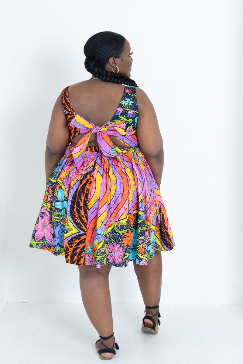 OYE AFRICAN PRINTS DRESS DAVEENAH