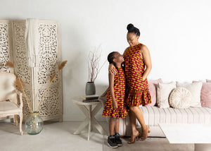 Tade African Print Dress