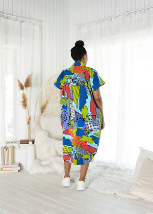 SAYO African Prints Kimono