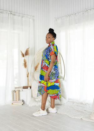 SAYO African Prints Kimono